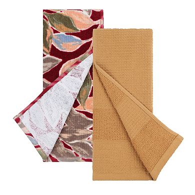 Food Network™ Leafy Print Kitchen Towel 2-pack
