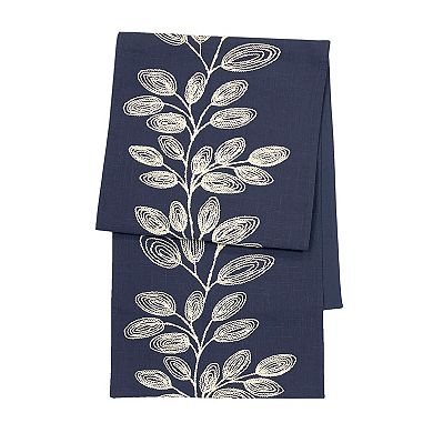 Food Network™ Chunky Embroidered Leaf Runner