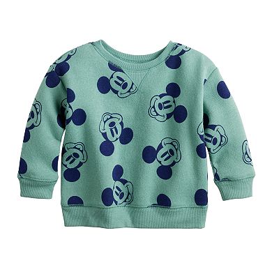 Disney’s Mickey Mouse Baby Fleece Crewneck by Jumping Beans®