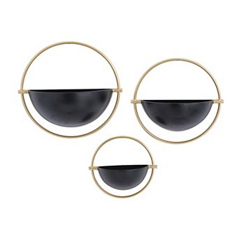 Stella & Eve Metal Indoor Outdoor Wall Planter