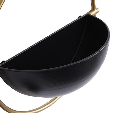 Stella & Eve Metal Indoor Outdoor Wall Planter