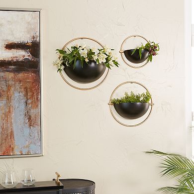 Stella & Eve Metal Indoor Outdoor Wall Planter