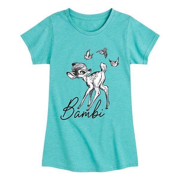 Disney's Bambi Girls 7-16 Watercolor Graphic Tee