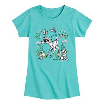 Disney's Bambi Girls 7-16 Say Bird Graphic Tee