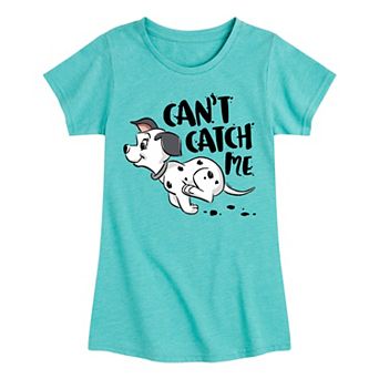 Disney's 101 Dalmatians Girls 7-16 Cant Catch Me Graphic Tee