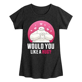 Disney / Pixar's Big Hero 6 Girls 7-16 Like a Hug Graphic Tee