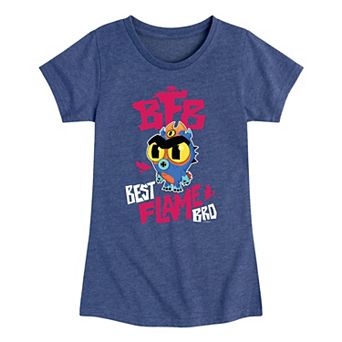 Disney / Pixar's Big Hero 6 Girls 7-16 Best Flame Bro Graphic Tee