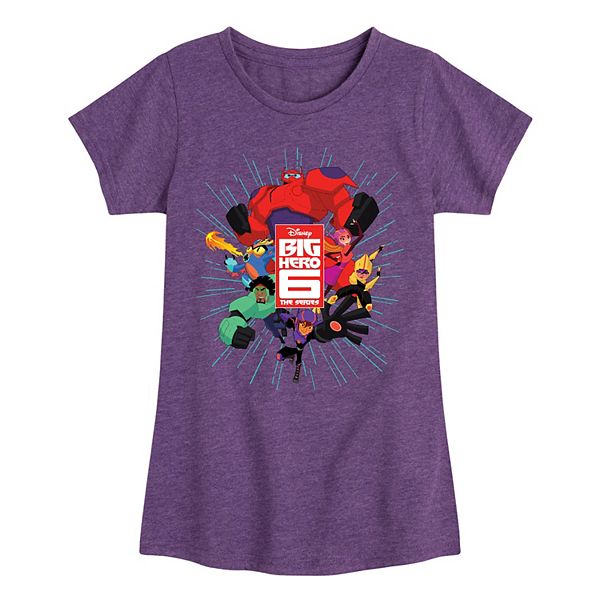 Disney / Pixar's Big Hero 6 Girls 7-16 Group Graphic Tee