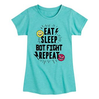 Disney / Pixar's Big Hero 6 Girls 7-16 East Sleep Bot Fight Graphic Tee