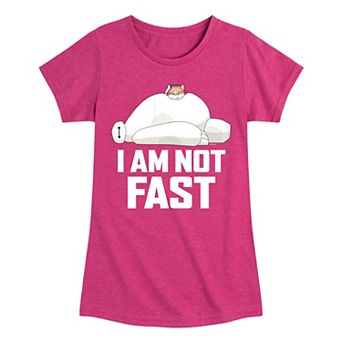Disney / Pixar's Big Hero 6 Girls 7-16 I Am Not Fast Graphic Tee