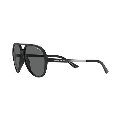 Men's Armani Exchange 0Ax4133S 60mm Aviator Sunglasses