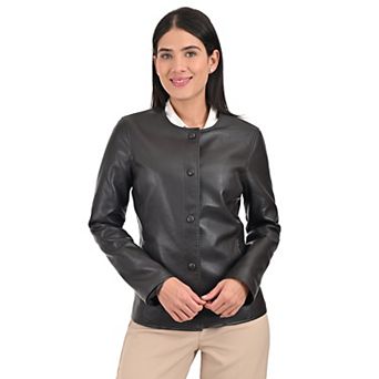 Women's Nine West No Collar Jacket