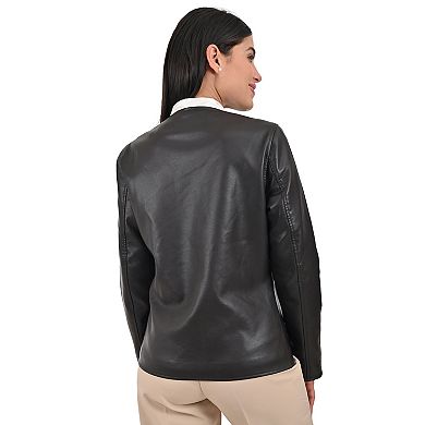 Women's Nine West No Collar Jacket