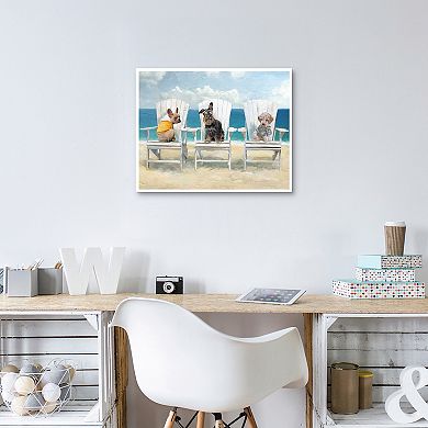Master Piece Beach Babes by Studio Arts Framed Print