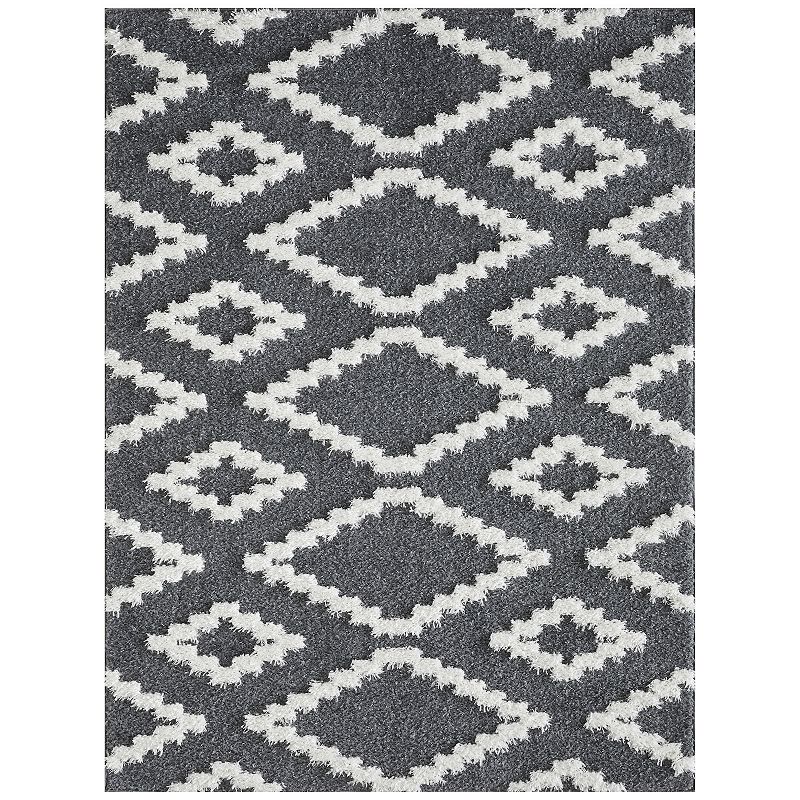 Loomaknoti Vemoa Aslayn Area Rug, Blue, 5X7 Ft