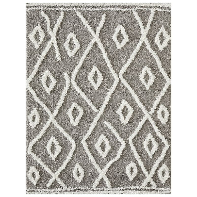 Loomaknoti Vemoa Avonako Area Rug, Grey, 10X13 Ft