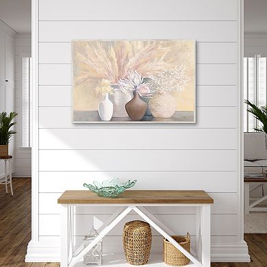 Master Piece Gentle Still Life Framed Canvas Art