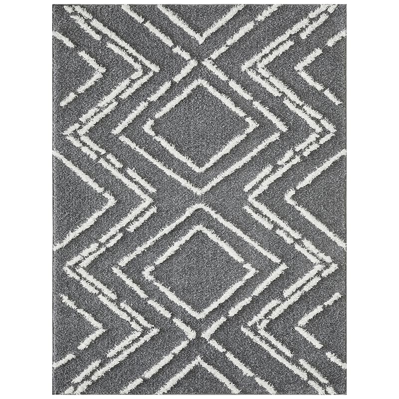 Loomaknoti Vemoa Armeley Area Rug, Blue, 5X7 Ft