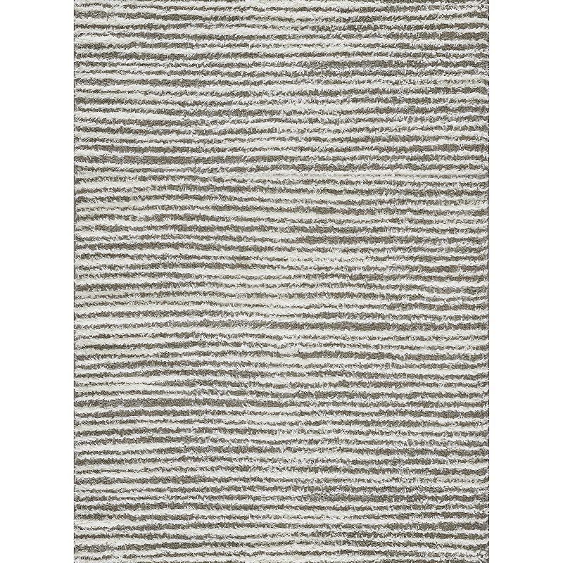 Loomaknoti Vemoa Altomarze Area Rug, Grey, 5X7 Ft