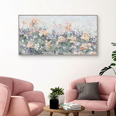 Masterpiece Meadow Blush by Studio Arts Framed Print