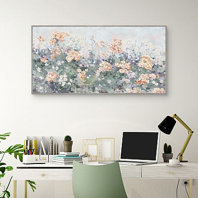 Masterpiece Meadow Blush by Studio Arts Framed Print