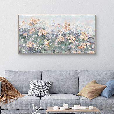 Masterpiece Meadow Blush by Studio Arts Framed Print
