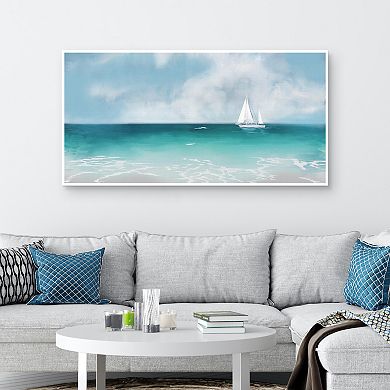 Master Piece Perfect Breeze Framed Canvas Art