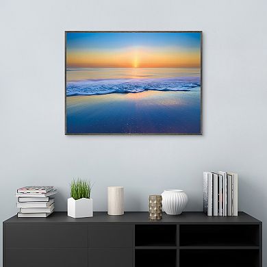 Master Piece Waves in the Gentle Surf Framed Print