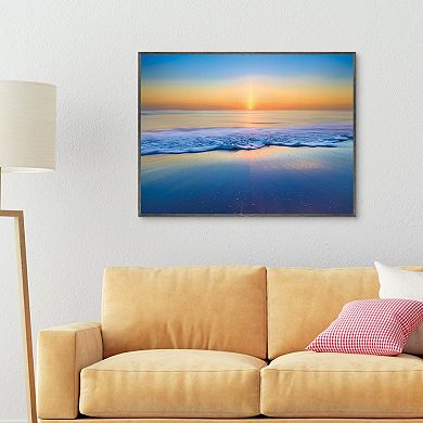 Master Piece Waves in the Gentle Surf Framed Print