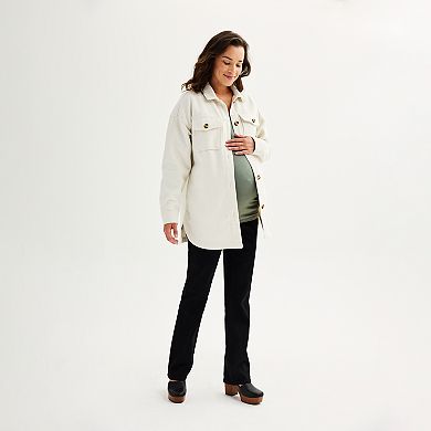 Noppies Jeans Premaman Donna 'Petal Over The Belly' - Bootcut - Autentico Blu - Taglia 26/32