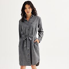 Kohls long clearance sleeve dresses