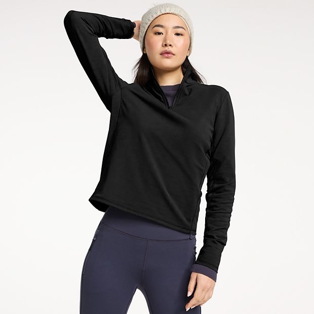 るる Women's FLX Quarter Zip Pullover