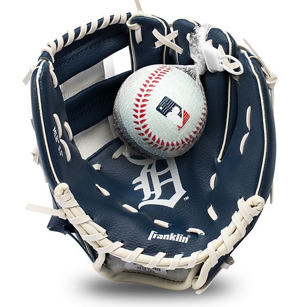 Franklin Youth Detroit Tigers Teeball Glove and Ball Set