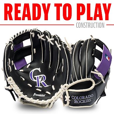 Franklin Sports Colorado Rockies MLB Team Baseball - MLB Team Logo