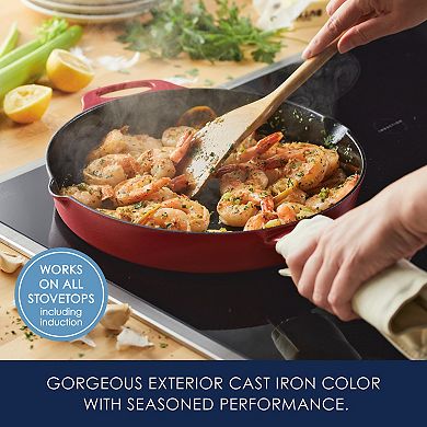 Rachael Ray NITRO 12-in. Cast-Iron Skillet