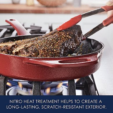 Rachael Ray NITRO 10-in. Cast-Iron Skillet