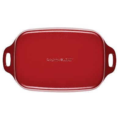 Rachael Ray NITRO 9" x 13" Cast-Iron Roasting Pan