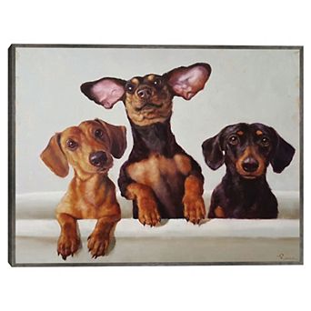 Masterpiece 3 Amigos by Lucia Heffernan Framed Print