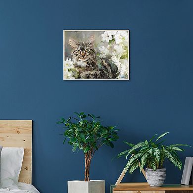 Masterpiece Jolis Chats I by StudioArts Framed Print