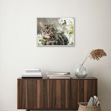 Masterpiece Jolis Chats I by StudioArts Framed Print