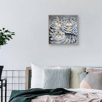 Masterpiece Saphy, Oakley, and Oscar Framed Print