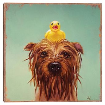 Masterpiece Bath Time by Lucia Heffernan Framed Print