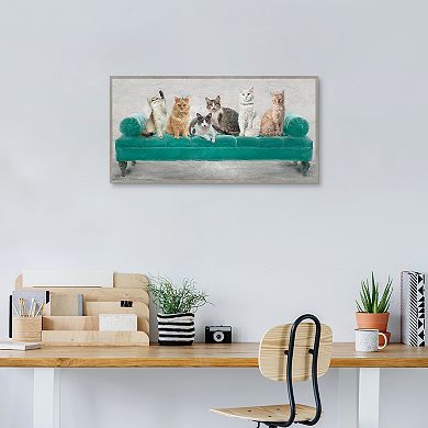 Masterpiece Diva Divan Framed Canvas Print