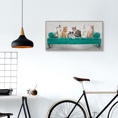 Masterpiece Diva Divan Framed Canvas Print