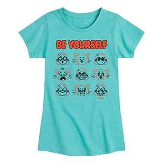 Disney / Pixar's Turning Red Girls 7-16 Be Yourself Graphic Tee
