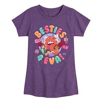 Disney / Pixar's Turning Red Girls 7-16 Besties 4 Eva Graphic Tee