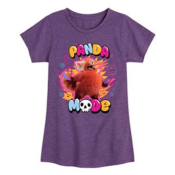 Disney / Pixar's Turning Red Girls 7-16 Panda Mode Graphic Tee