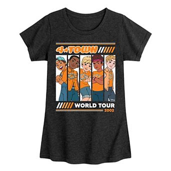 Disney / Pixar's Turning Red Girls 7-16 2002 Tour Graphic Tee