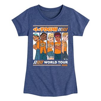 Disney / Pixar's Turning Red Girls 7-16 2002 Tour Graphic Tee