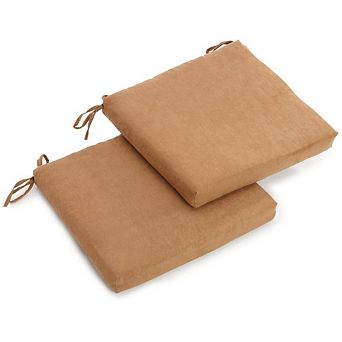 Blazing Needles 20-inch by 19-inch Spun Polyester Chair Cushion (Set of Two)